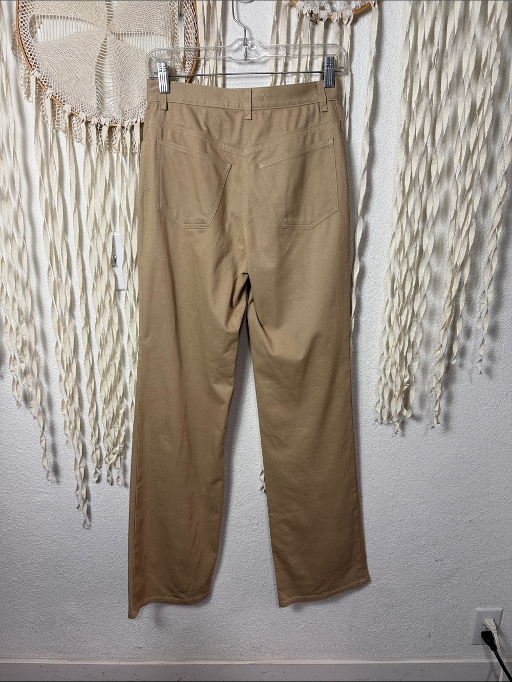 Dolce & Gabbana Tan Classic Straight Leg Cotton Blend Pant Size 38/US2 - Picture 4 of 9